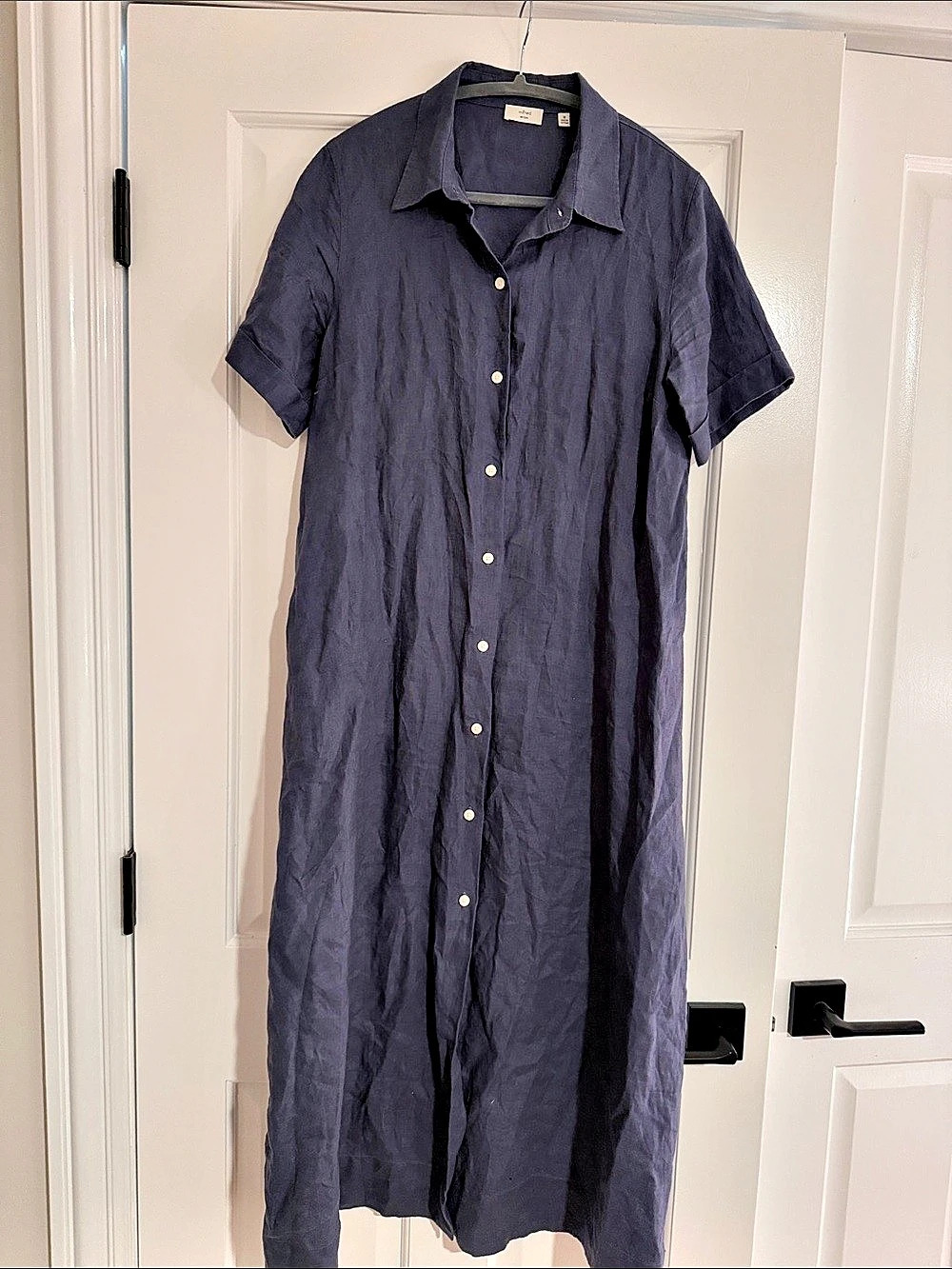 Aritzia Wilfred Shirt Dress in Purple Size Medium Like New